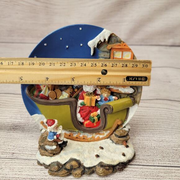 "A Christmas Remembered" Collectors Edition 1997 Decorative Plate and stand - Picture 10 of 10